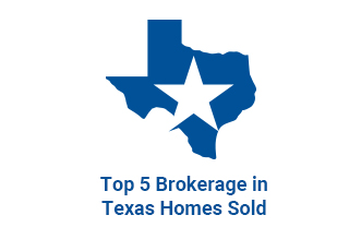 Top 5 Brokerage in Texas by homes SOLD